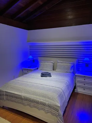 Suíte presidencial com iluminação de LED
